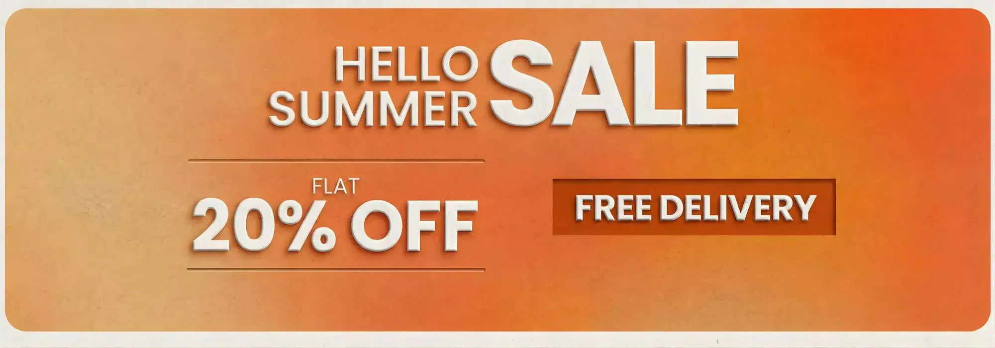Promotional banner for Ramadan sale with text 'Flat 30% off + Free Shipping' on a dark background.